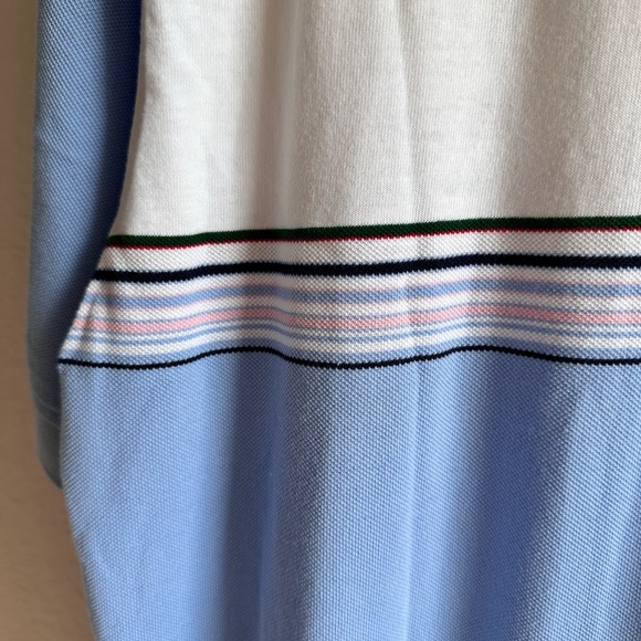 Tommy Hilfiger colorblock striped polo sz: M NWT - Picture 7 of 8